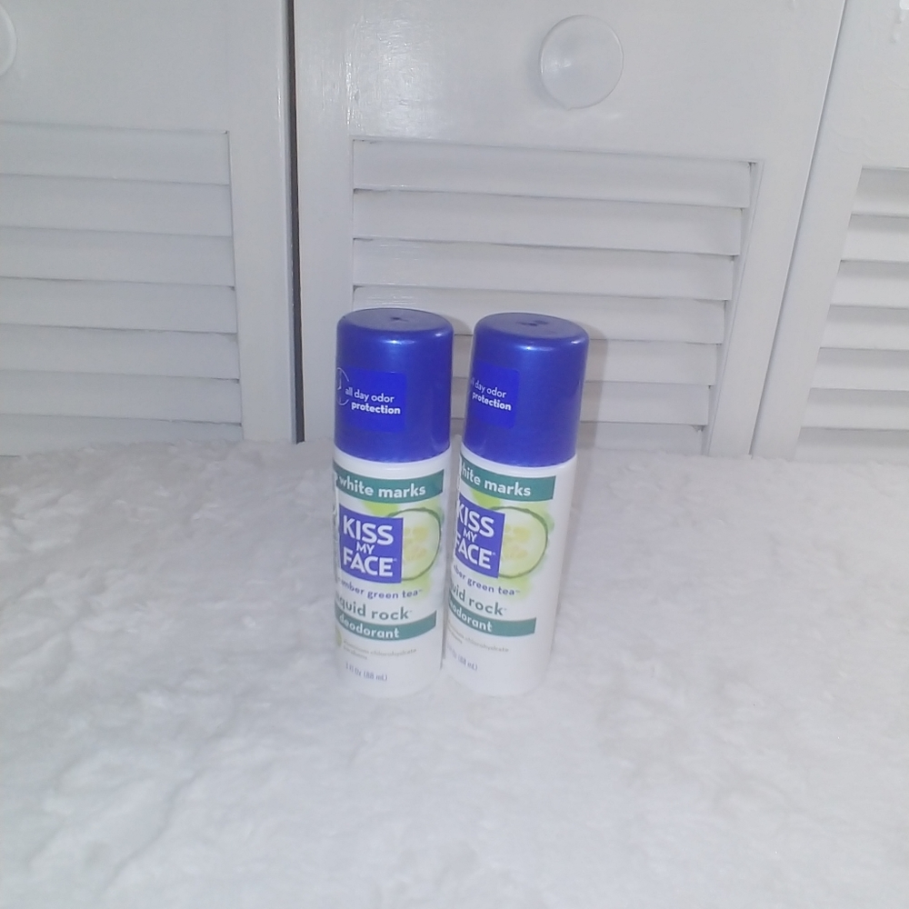 Kiss My Face cucumber green tea deodorant